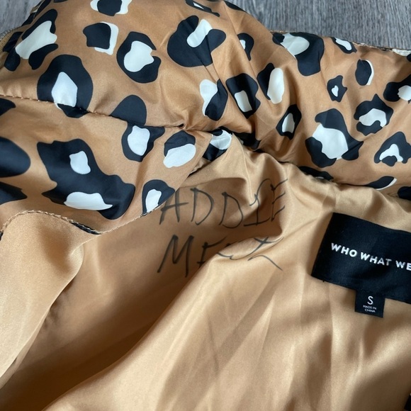 Who What Wear Women’s puffer jacket, size small - Picture 9 of 9